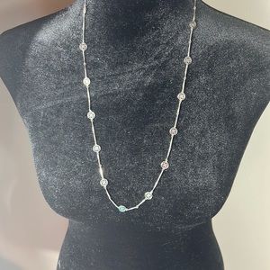 Avon Vintage Silver Necklace